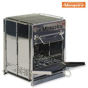 [몽골루] 몽골루 캠핑 불멍 화로대 우드스토브 중형