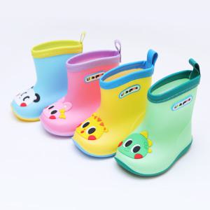꼬꼬마슈 마카롱 시즌2 유아동 공용 레인부츠 kd1015