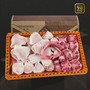 [황금한우] 한우 프리미엄보신세트2호(알꼬리+사골4kg) 알꼬리=소꼬리/명절/선물세트