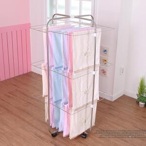 십자형빨래건조대 3단