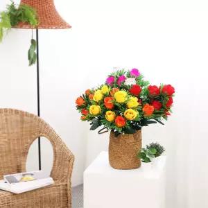 인테리어조화 인테리어 꽃 장식 성묘 산소꽃 뉴봉장미