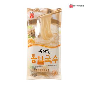 우리밀농협 통밀국수 500g 국산밀