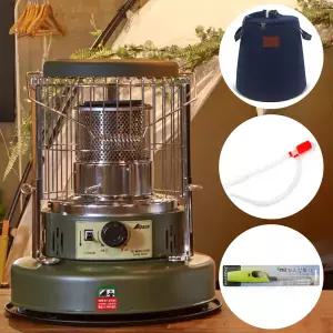 알파카 난로 캠프그린에디션 TS-460A 스마트 가방포함 야외용 캠핑 등유 히터 심지 석유