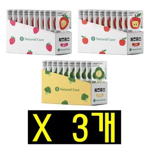 네츄럴코어 치즈춥스 10P 3개 강아지간식