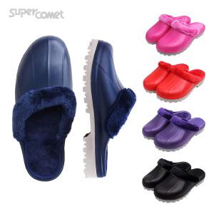 슈퍼카미트 eva 초경량 2중 논슬립 방한 털 안전 작업 주방화 조리화 털 슬리퍼 WT778