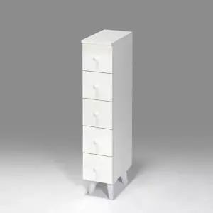 [로쏘]베니시 미니서랍장 5단