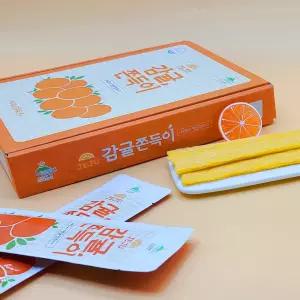 제주 감귤쫀드기/감귤쫀득이 1BOX(15봉)/추억의간식