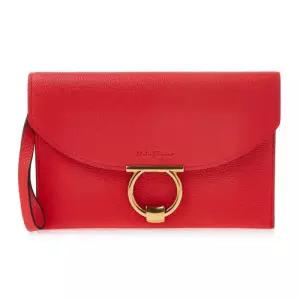 [페라가모] 간치니 버클 클러치 21 H770 CANDY APPL 0749771 /135881