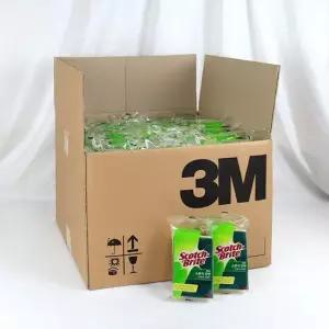 항균스펀지 양면 다목적 수세미대 SL135 1박스 120개 박스 대용량