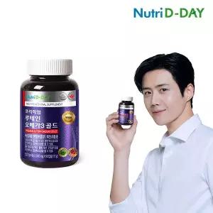 뉴트리디데이 프리미엄 루테인 오메가3 골드 병 (3개월분)