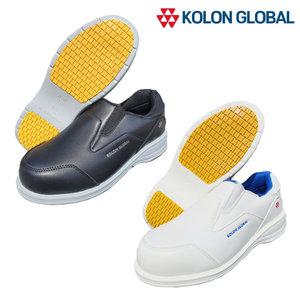 코오롱 주방화 미끄럼방지1등급 발등보호 스틸토캡 주방용위생화 안전작업화