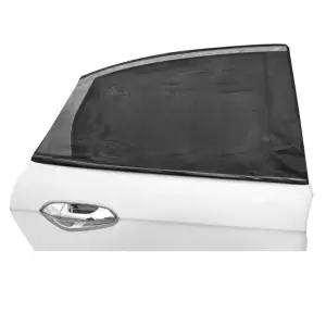 PK_차량용 창문 햇빛가리개 커튼 모기장 방충망 2개세트(앞 창문용_미러구멍