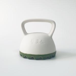 휠로스테라피 백토웨이브 마사지도구 두피마사지 도자기 손잡이 두피 얼굴 괄사