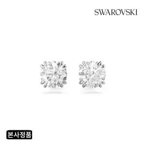 [스와로브스키](강남점)[본사정품/쇼핑백증정] Stilla 로듐 스터드 귀걸이 5636712