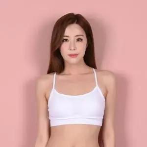 [오노마] ONM 쿨샵 여성 이너 신축성좋은 면소재 X자 탑 브라 (S8652972)