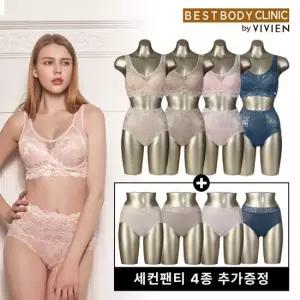 비비안 BBC 이지무빙런닝 브라렛 여자속옷세트 12종 4+4+4+세컨증정