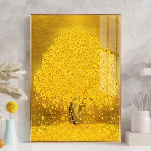 황금 돈나무 액자 금전운 인테리어 개업 집들이선물 대형 돈들어오는그림