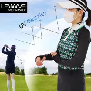 런웨이브 골프 쿨 숄더 슬리브 쿨토시 가디건