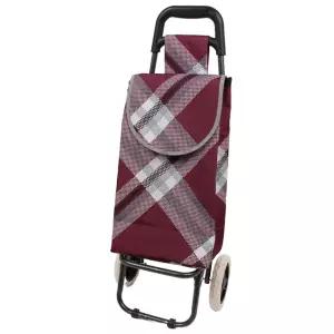 와인체크 소형 시장바구니캐리어 접이식카트 쇼핑 바퀴달린 장바구니 핸드 가방 구루마 장보기