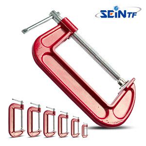 C형 만력기 2~8인치 클램프 바이스 목공 탁상 퀵그립