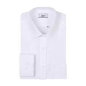 [레노마](센텀시티점)[일반핏]구김없고 착용감이 편한 모달 필라필  흰색  긴팔셔츠( RZRSG0001-WH)