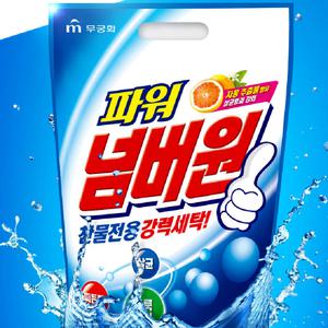 DFANO 무궁화 다목적 세탁 가루 세제 800g 파워 넘버원 살균 찌든때 얼룩제거