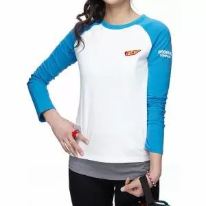 [하프클럽/구김스]구김스 1130_ 배색 나그랑 긴팔티셔츠