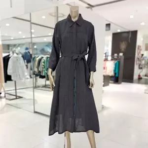 [롯데백화점]데미안 스트라이프 린넨원피스 DJ42802