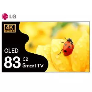 LGTV 83인치(210cm) 올레드 OLED83C2 4K UHD 대형 티비 스마트TV 지방권 벽걸이 설치비포함