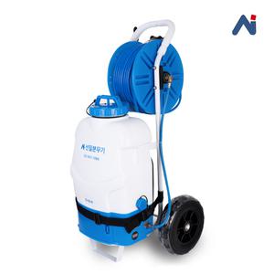 [본사직영_2년 무상보증] 선일분무기 20리터 밀차형 충전식 전동 자동 분무기 SI-20LW