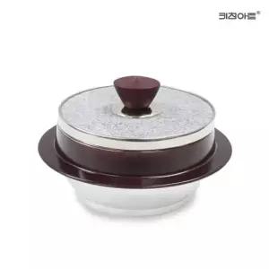 키친아트 자연석 인덕션냄비 곱돌솥 6호 돌솥