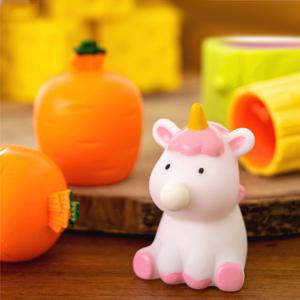 말랑이 장난감 세트 10종((당근토끼, 나무다람쥐, 치즈쥐,유니콘)