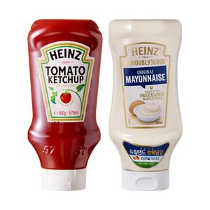하인즈 케찹 650g + 마요네즈 500ml
