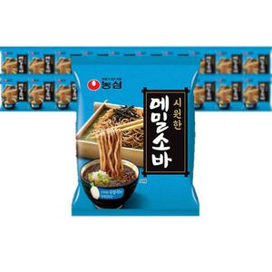 농심 시원한 메밀소바 127g 20개