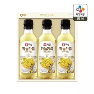 [CJ 선물세트] 백설 카놀라유 2호 쇼핑백포함