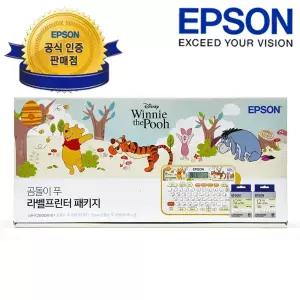 [엡손 공식 인증점](엡손) 네이머 LW-K200DA10 곰돌이푸 라벨프린터 + 디즈니 라벨테이프 2종 패키지