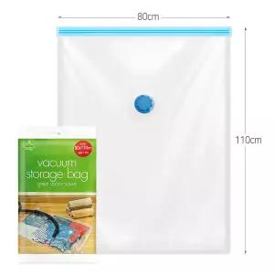 밸브형 진공 의류 이불 압축팩 특대형4매