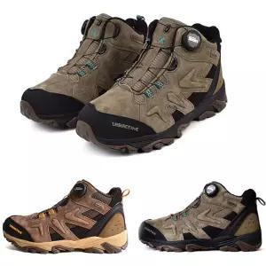 KB-코알라/하이탑 남성등산화  소가죽 다이얼트레킹화 경등산화