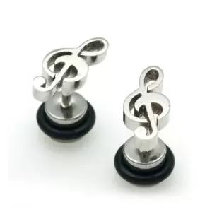 TEP-933 티타늄 음표 피어싱 귀걸이 무료배송 평생AS