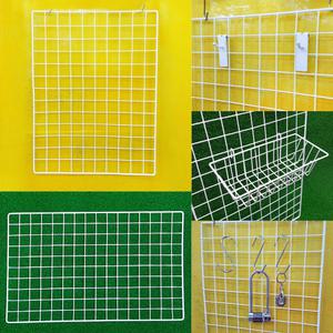 코팅망 메쉬망바스켓 메쉬망철망 휀스망 네트망 진열대 벽걸이망 후크 바구니 모음