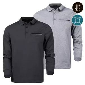 남자 겨울티셔츠 기모 카라 긴팔 티셔츠 빅사이즈