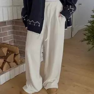 [제작/빅사이즈]이블렛 히틴드 골지 기모 와이드 팬츠 제이스타일