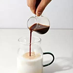 [텐바이텐]아포가토 아이스크림 시럽잔 크리머 샷잔 커피 투명 미니저그 1p