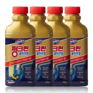 유한락스 펑크린 울트라겔 500ml x 4개