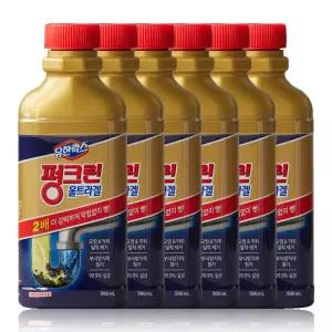 유한락스 펑크린 울트라겔 500ml x 6개