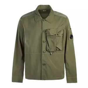 [롯데백화점]CP컴퍼니 로고 와펜 남성 셔츠 자켓 12CMOS101A 005782G 660