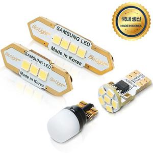 바이오라이트 전차종 LED 실내등/LED T10/31mm/36mm/번호판등/미등/차폭등
