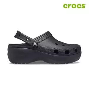 [크록스][크록스 정품] 클래식 플랫폼 클로그 여성샌들 206750-001