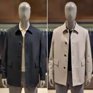 [갤러리아] 킨록 S/S 세미오버핏 미들힙 트렌치 반코트 2종 택1 (THH0102)