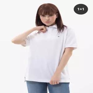 [타미힐피거]원쁠원 타미힐피거 스몰로고 피케  셔츠 PK 반팔 13H18 2장세트